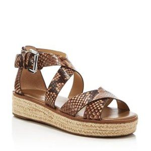 Michael Kors Darby Espadrille Sandals NWOT